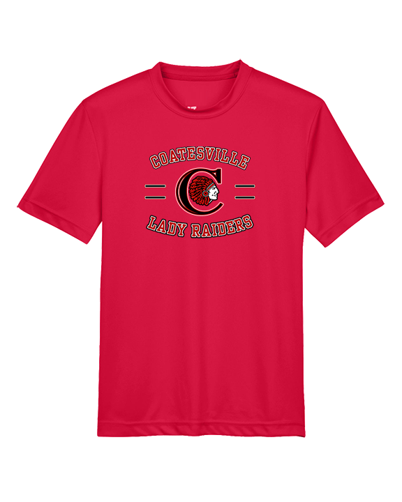 Coatesville HS Girls Basketball Curve - Youth Performance Shirt