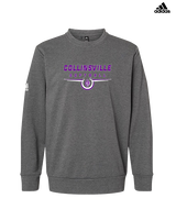 Collinsville HS Softball Design - Mens Adidas Crewneck