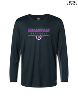 Collinsville HS Softball Design - Mens Oakley Longsleeve