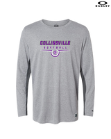 Collinsville HS Softball Design - Mens Oakley Longsleeve