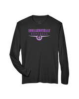 Collinsville HS Softball Design - Performance Longsleeve