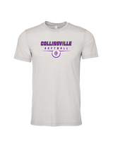 Collinsville HS Softball Design - Tri-Blend Shirt