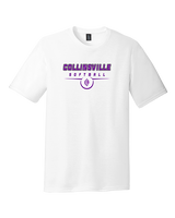 Collinsville HS Softball Design - Tri-Blend Shirt