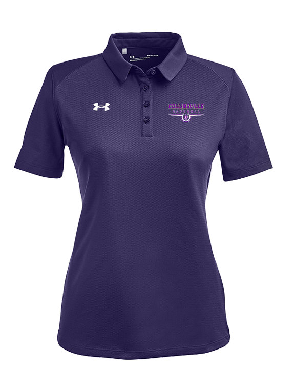 Collinsville HS Softball Design - Under Armour Ladies Tech Polo