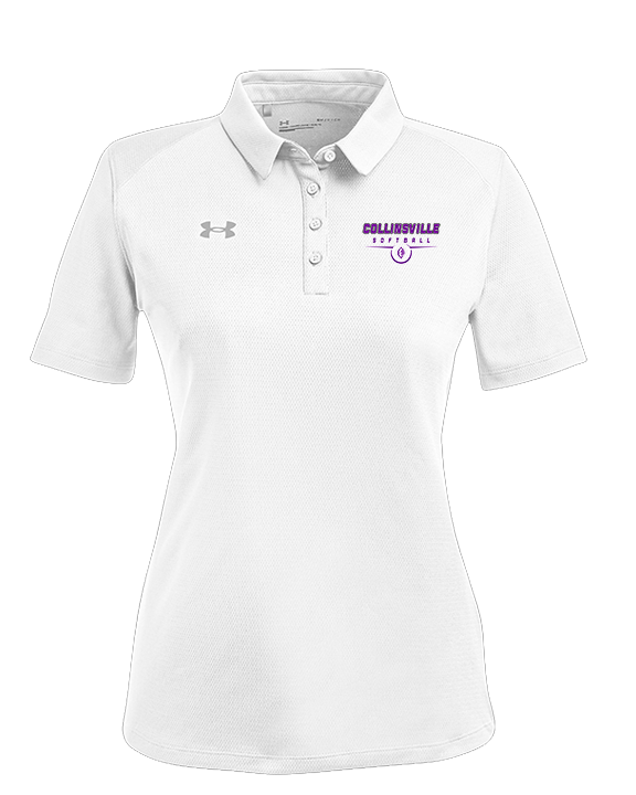 Collinsville HS Softball Design - Under Armour Ladies Tech Polo