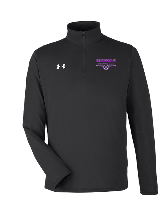 Collinsville HS Softball Design - Under Armour Mens Tech Quarter Zip