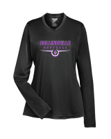 Collinsville HS Softball Design - Womens Performance Longsleeve