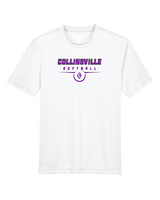 Collinsville HS Softball Design - Youth Performance Shirt