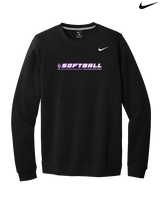 Collinsville HS Softball Line - Mens Nike Crewneck