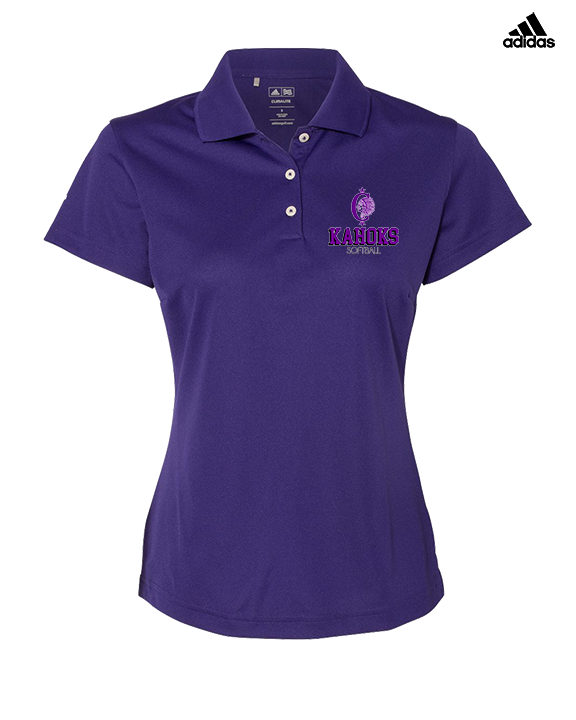 Collinsville HS Softball Shadow - Adidas Womens Polo