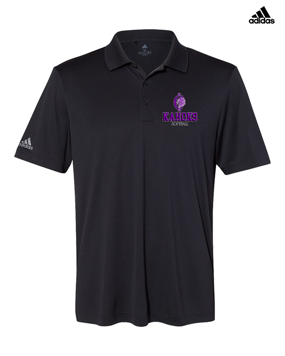 Collinsville HS Softball Shadow - Mens Adidas Polo