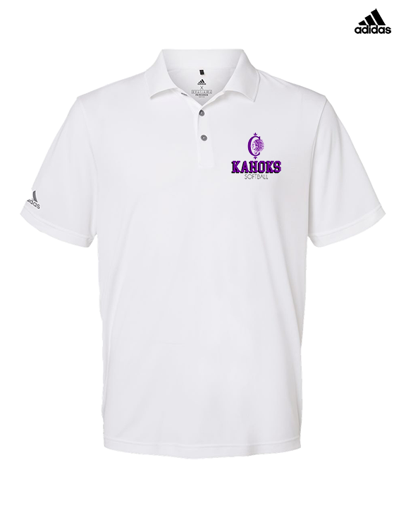 Collinsville HS Softball Shadow - Mens Adidas Polo
