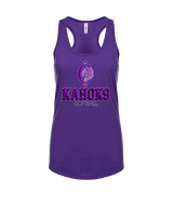 Collinsville HS Softball Shadow - Womens Tank Top