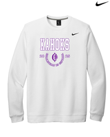 Collinsville HS Softball Swoop - Mens Nike Crewneck