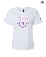 Collinsville HS Softball Swoop - Womens Adidas Performance Shirt