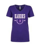 Collinsville HS Softball Swoop - Womens Vneck