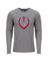Colony HS Football Full Football - Tri-Blend Long Sleeve