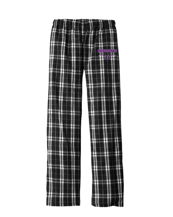 Anacortes HS Girls Soccer Design 2 - Women's Flannel Plaid Pant