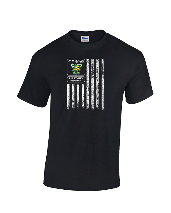 Vanden HS Football Military Night - Cotton T-Shirt