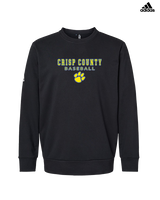 Crisp County HS Baseball Block - Mens Adidas Crewneck