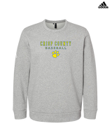 Crisp County HS Baseball Block - Mens Adidas Crewneck