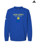 Crisp County HS Baseball Block - Mens Adidas Crewneck