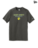 Crisp County HS Baseball Block - New Era Performance Shirt