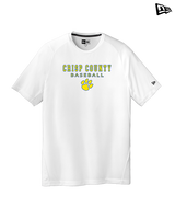 Crisp County HS Baseball Block - New Era Performance Shirt