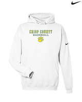 Crisp County HS Baseball Block - Nike Club Fleece Hoodie