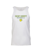 Crisp County HS Baseball Block - Tank Top