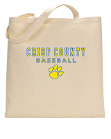 Crisp County HS Baseball Block - Tote