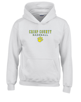 Crisp County HS Baseball Block - Youth Hoodie