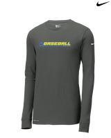 Crisp County HS Baseball Line - Mens Nike Longsleeve