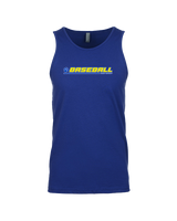 Crisp County HS Baseball Line - Tank Top