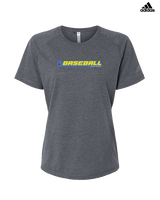 Crisp County HS Baseball Line - Womens Adidas Performance Shirt