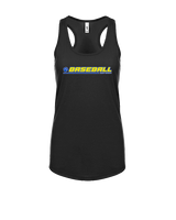 Crisp County HS Baseball Line - Womens Tank Top