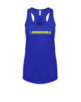 Crisp County HS Baseball Line - Womens Tank Top