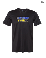 Crisp County HS Softball Logo 01 - Mens Adidas Performance Shirt