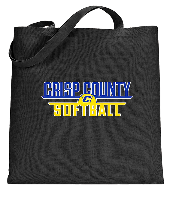 Crisp County HS Softball Logo 01 - Tote