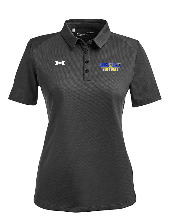 Crisp County HS Softball Logo 01 - Under Armour Ladies Tech Polo