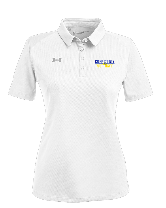 Crisp County HS Softball Logo 01 - Under Armour Ladies Tech Polo