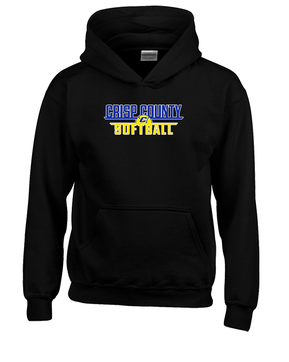Crisp County HS Softball Logo 01 - Unisex Hoodie