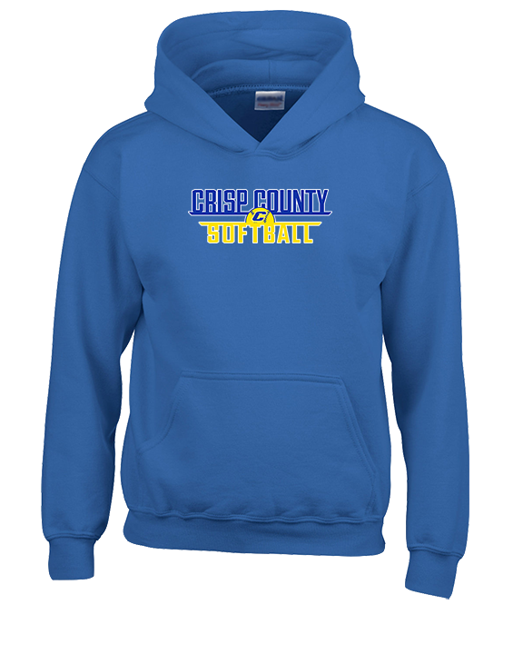 Crisp County HS Softball Logo 01 - Unisex Hoodie