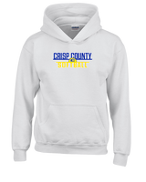 Crisp County HS Softball Logo 01 - Unisex Hoodie