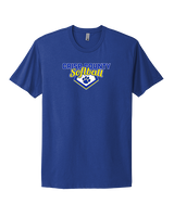 Crisp County HS Softball Logo 02 - Mens Select Cotton T-Shirt