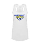 Crisp County HS Softball Logo 02 - Womens Tank Top