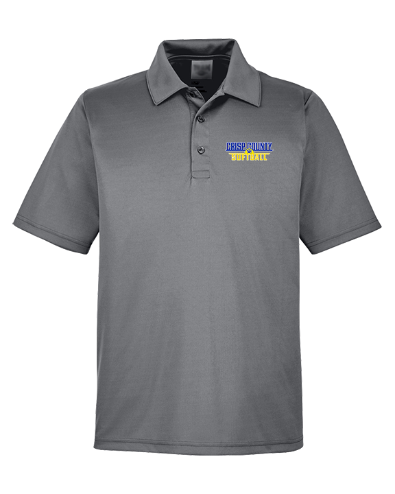 Crisp County HS Softball Logo 03 - Mens Polo