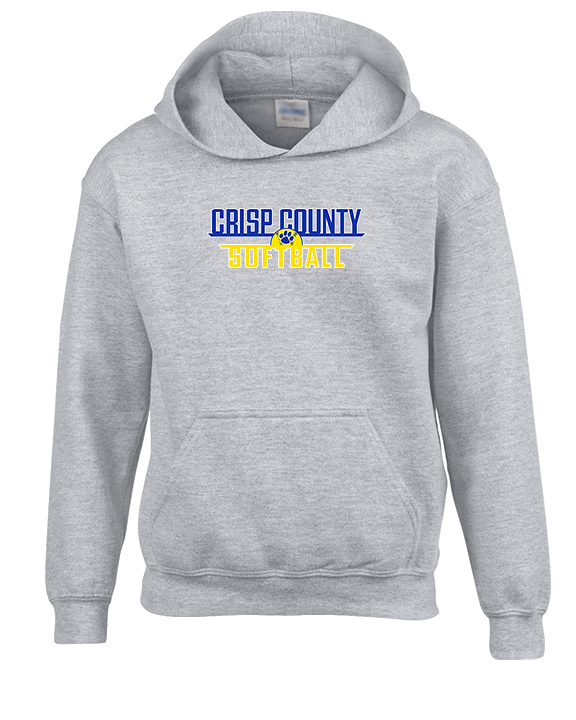 Crisp County HS Softball Logo 03 - Unisex Hoodie