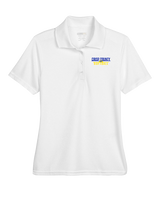 Crisp County HS Softball Logo 03 - Womens Polo