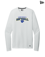 Crisp County HS Softball Logo 04 - New Era Performance Long Sleeve
